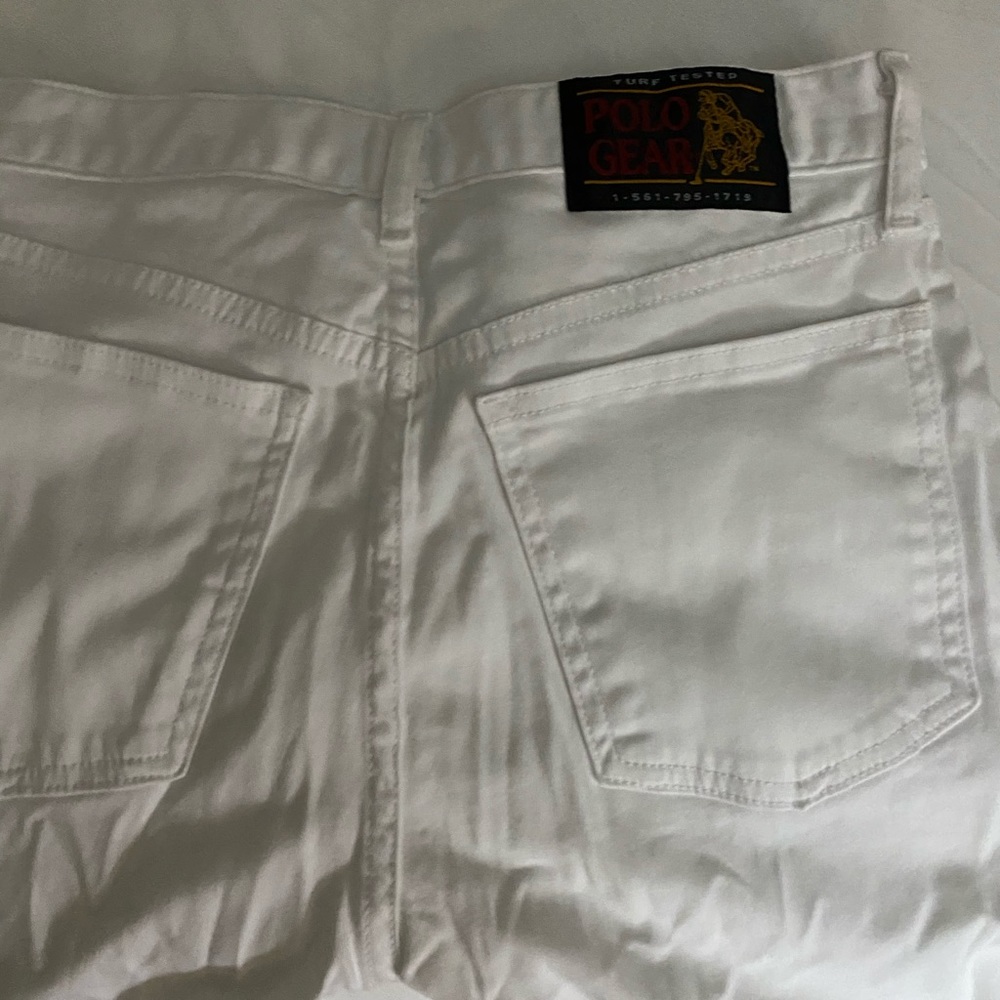 Polo gear white jeans size 28